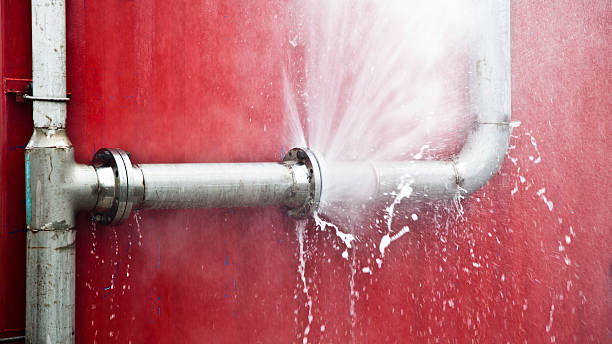 Water damage restoration process in Vinton, LA